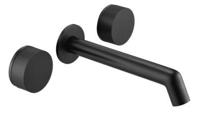 EVO Matt Black Wall Mounted