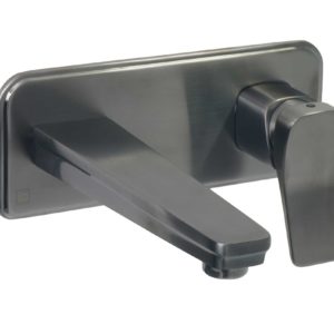 HIX Brushed Black Wall Mounted