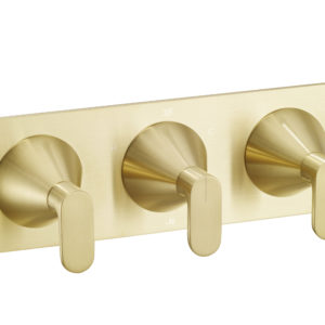 KONO Brushed Brass Wall Mounted