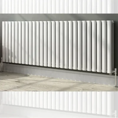 TOSCA WHITE HORIZONTAL DESIGNER RADIATOR