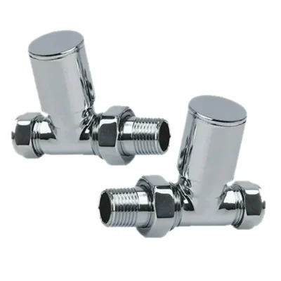 Straight Round Radiator Valve